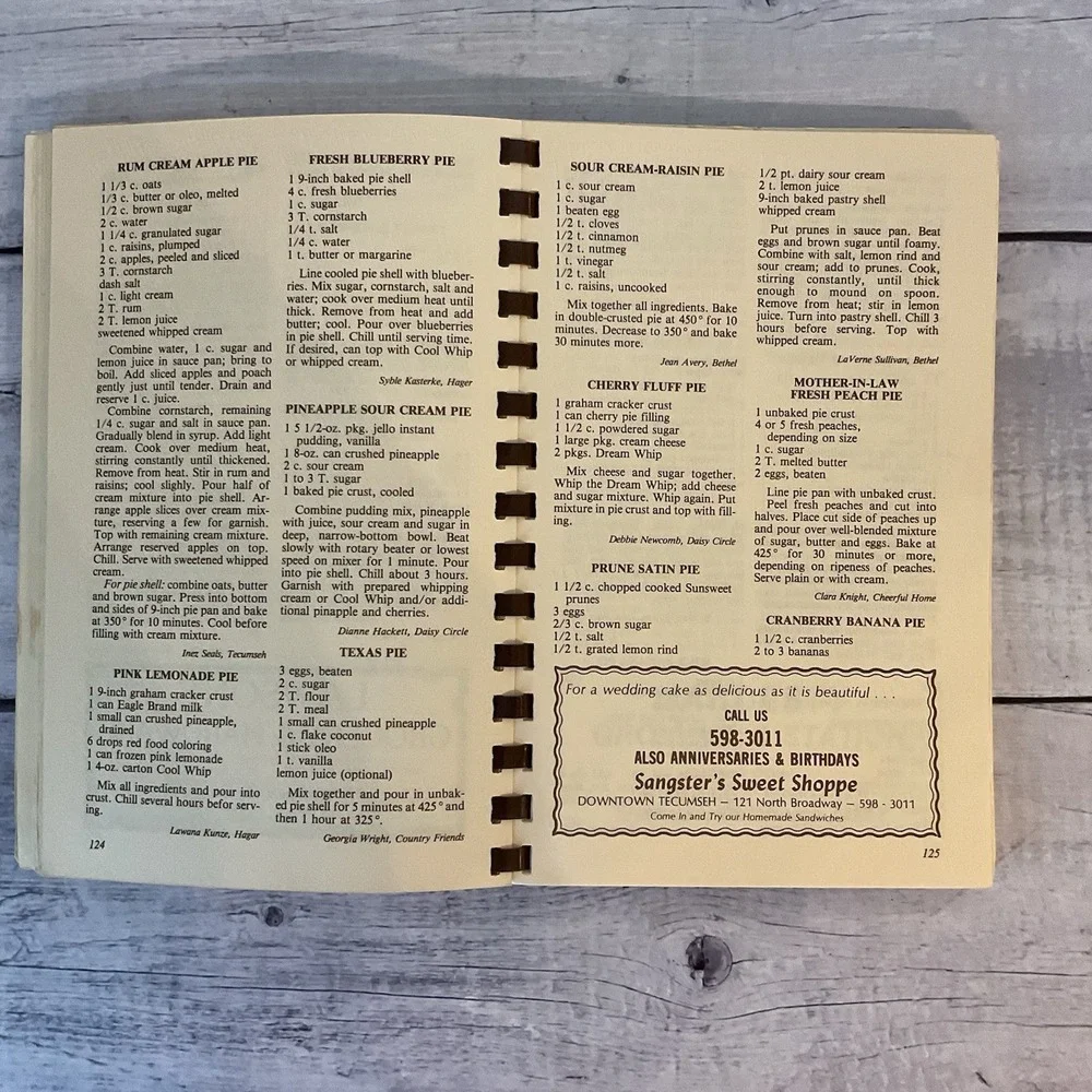 Pottawatomie‎ County Cookbook Oklahoma Extension Homemakers Council 1982 Recipes